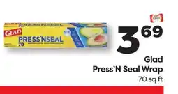Weis Markets Glad Press'N Seal Wrap offer