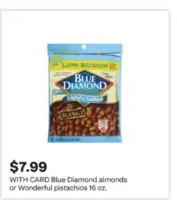 CVS Blue Diamond almonds or Wonderful pistachios 16 oz offer