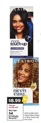 CVS ANY Clairol Nice'n Easy or Root Touch-Up hair color offer