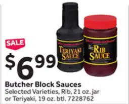 Stop&Shop Butcher Block Sauces offer