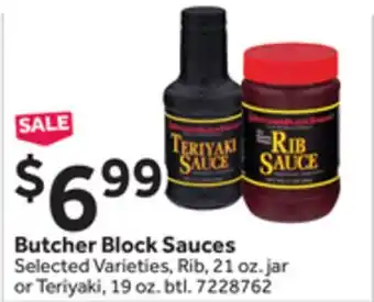 Stop&Shop Butcher Block Sauces offer