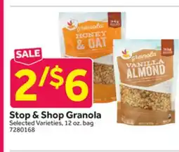 Stop&Shop Stop & Shop Granola offer