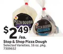 Stop&Shop Stop & Shop Pizza Dough offer