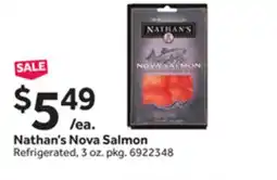 Stop&Shop Nathan's Nova Salmon offer