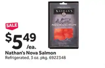 Stop&Shop Nathan's Nova Salmon offer