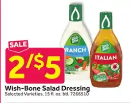 Stop&Shop Wish-Bone Salad Dressing offer