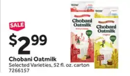 Stop&Shop Chobani Oatmilk offer