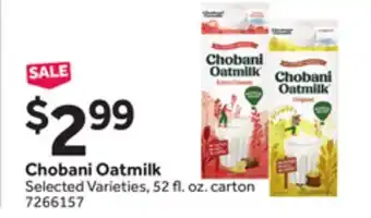 Stop&Shop Chobani Oatmilk offer