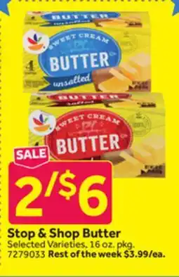 Stop&Shop Stop & Shop Butter offer