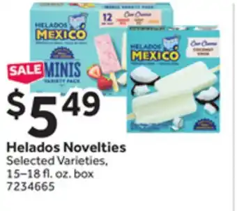 Stop&Shop Helados Novelties offer