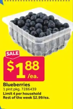 Stop&Shop Blueberries offer