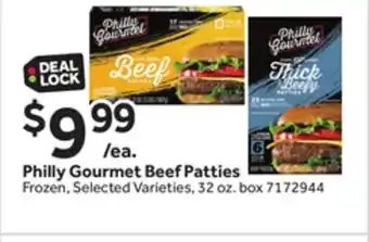 Stop&Shop Philly Gourmet Beef Patties offer