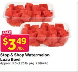 Stop&Shop Stop & Shop Watermelon Luau Bowl offer