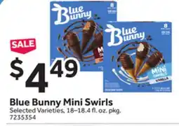 Stop&Shop Blue Bunny Mini Swirls offer