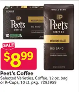 Stop&Shop Peet's Coffee offer
