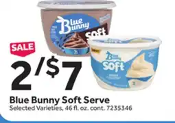 Stop&Shop Blue Bunny Soft Serve offer