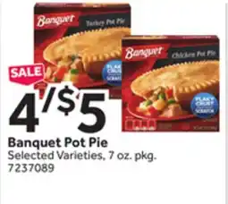 Stop&Shop Banquet Pot Pie offer