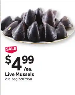 Stop&Shop Live Mussels offer