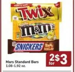 Safeway Mars Standard Bars offer