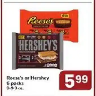 Safeway Reese's or Hershey offer