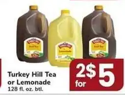 Safeway Turkey Hill Tea or Lemonade offer