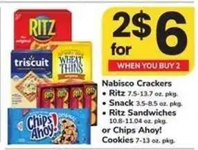 Safeway Nabisco Crackers offer