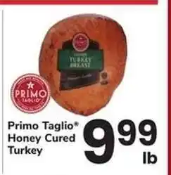 Safeway Primo Taglio Honey Cured Turkey offer