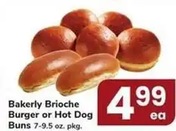Safeway Bakerly Brioche Burger or Hot Dog Buns offer