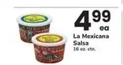 Safeway La Mexicana Salsa offer