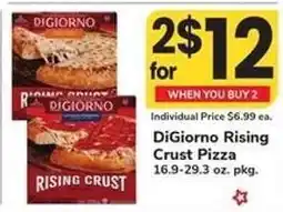 Safeway DiGiorno Rising Crust Pizza offer