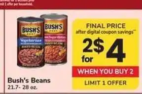 Safeway Bush's beans offer