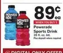 Safeway Powerade Sports Drink offer