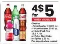 Safeway Glacéau Beverages offer
