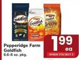 Safeway Pepperidge Farm Goldfish offer