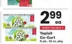 Safeway Yoplait Go-gurt offer