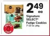 Safeway Signature SELECT Fudge Cookies offer