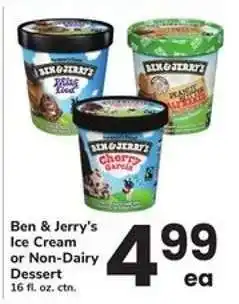 Safeway Ben & Jerry's Ice Cream or Non-Dairy Dessert offer