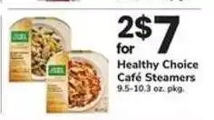Safeway Healthy Choice Café Steamers offer
