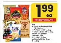 Safeway Utz Snacks offer