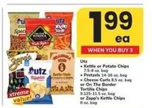 Safeway Utz Snacks offer