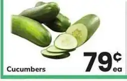 Safeway Cucumbers offer