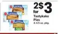 Safeway Tastykake Pies offer