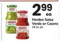 Safeway Herdez Salsa Verde or Casera offer