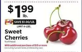 ShopRite Sweet Cherries offer