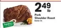 Safeway Pork Shoulder Roast offer