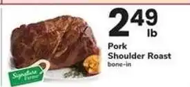 Safeway Pork Shoulder Roast offer