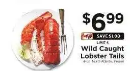 ShopRite Wild-Caught Lobster Tails offer