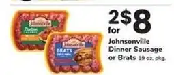 Safeway Johnsonville Dinner Sausage or Brats offer