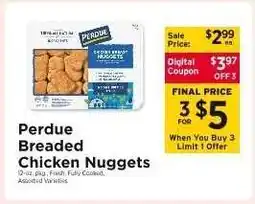 ShopRite Perdue Breaded Chicken Nuggets offer
