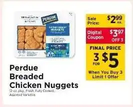 ShopRite Perdue Breaded Chicken Nuggets offer